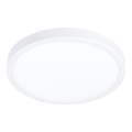 Eglo - LED oprawa sufitowa z czujnikiem FUEVA LED/17W/230V 3000K ø 28,5 cm śr. 28,5 cm