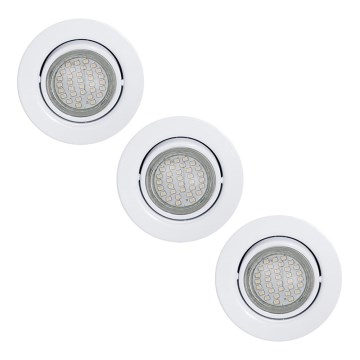 Eglo - LED Oprawa wpuszczana  GU10/3W/230V