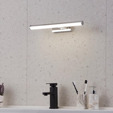 Eglo - LED Oświetlenie do lustra łazienkowego LED/7,4W/230V 40 cm IP44 błyszczący chrom