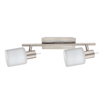 Eglo - LED Oświetlenie punktowe MY CHOICE 2xE14/4W/230V matowy chrom/biały