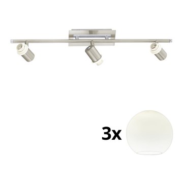 Eglo - LED Oświetlenie punktowe MY CHOICE 3xE14/40W/230V matowy chrom/biały