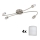 Eglo - LED Oświetlenie punktowe MY CHOICE 4xE14/4W/230V matowy chrom/biały