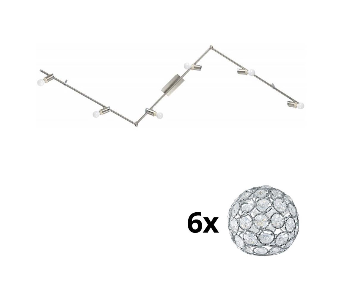 Eglo - LED Oświetlenie punktowe MY CHOICE 6xE14/4W/230V chrom