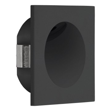 Eglo - LED Oświetlenie schodowe LED/2W/230V 3000K czarne