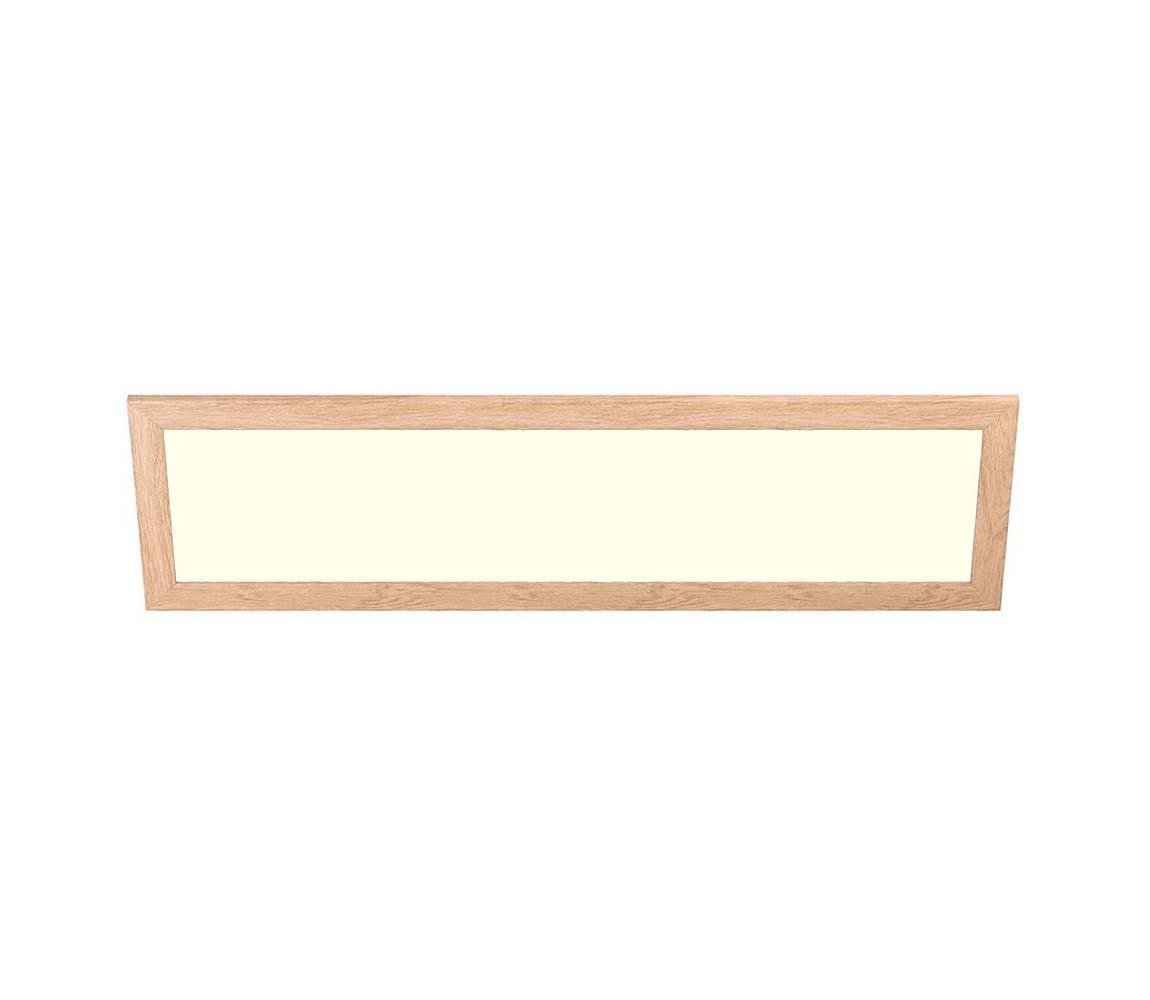 Eglo-LED Panel natynkowy SALOBRENA-RW LED/34W/230V 2700/4000K 124x34 cm brązowy