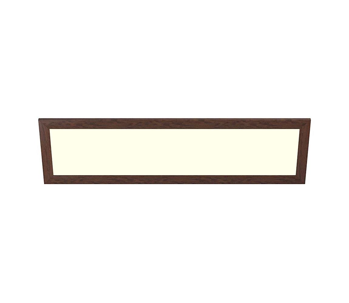 Eglo-LED Panel natynkowy SALOBRENA-RW LED/34W/230V 2700/4000K 124x34 cm ciemnobrązowy