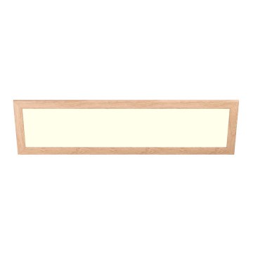 Eglo - LED Panel natynkowy SALOBRENA-RW WOOD LED/34W/230V 2700/4000K 124x34 cm brązowy
