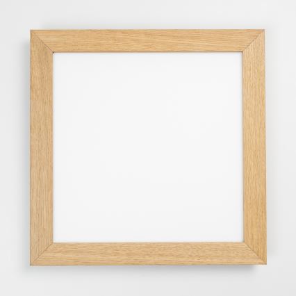 Eglo - LED Panel natynkowy ściemnialny POZZALLO WOOD LED/21W/230V 2700-6500K 49,5x49,5 cm brązowy + pilot zdalnego sterowania