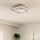 Eglo - LED Plafon 1xLED/16,2W/230V + 1xLED/9,2W 38x38 cm biały