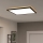 Eglo - LED Plafon łazienkowy LED/17W/230V 2700/4000/6500K 50x50 cm IP44 czarny