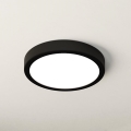 Eglo - LED plafon łazienkowy LED/17W/230V czarny IP44 śr. 21 cm