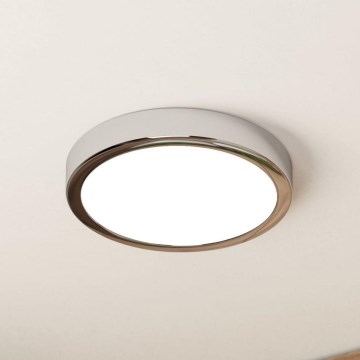 Eglo - LED Plafon łazienkowy LED/17W/230V IP44 chrom błyszczący