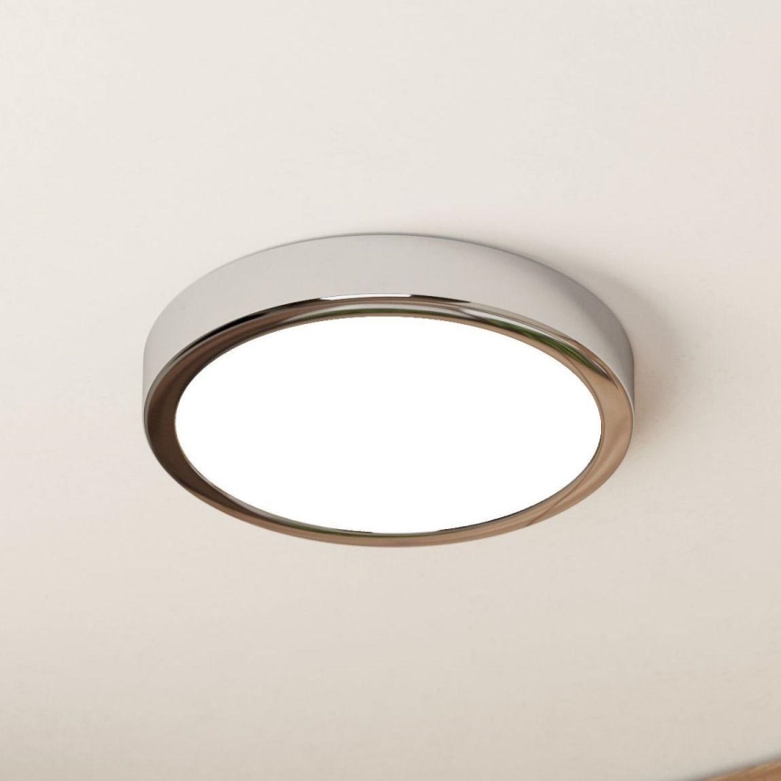Eglo - LED Plafon łazienkowy LED/17W/230V IP44 chrom błyszczący