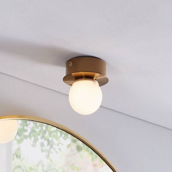 Eglo - LED Plafon łazienkowy LED/3,3W/230V IP44 złoty
