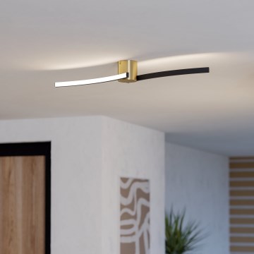 Eglo - LED Plafon LED/12W/230V 4000K czarny