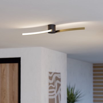 Eglo - LED Plafon LED/12W/230V 4000K złoty
