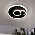 Eglo - LED Plafon LED/7,8W/230V śr. 20 cm czarny