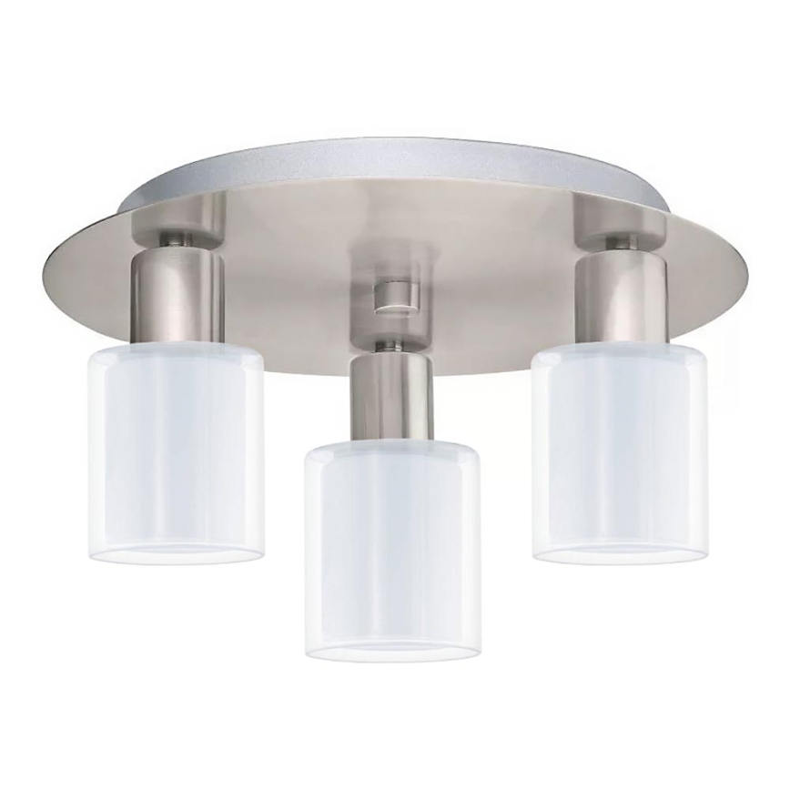 Eglo - LED Plafon MY CHOICE 3xE14/4W/230V matowy chrom/biały