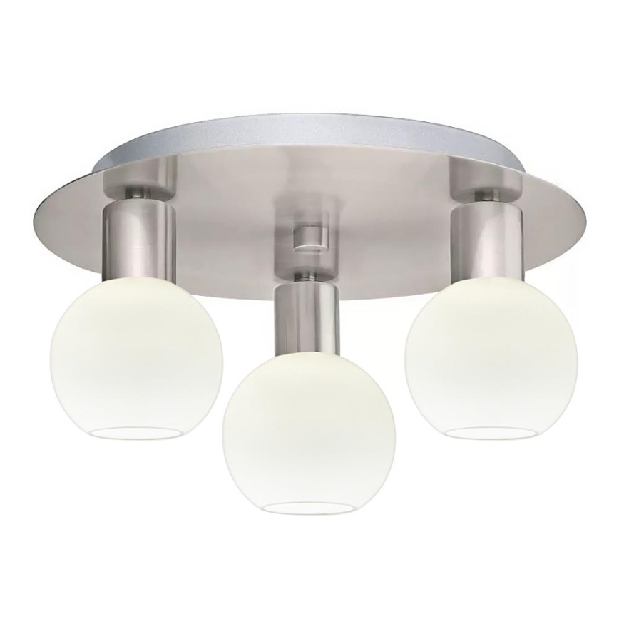 Eglo - LED Plafon MY CHOICE 3xE14/4W/230V matowy chrom/biały