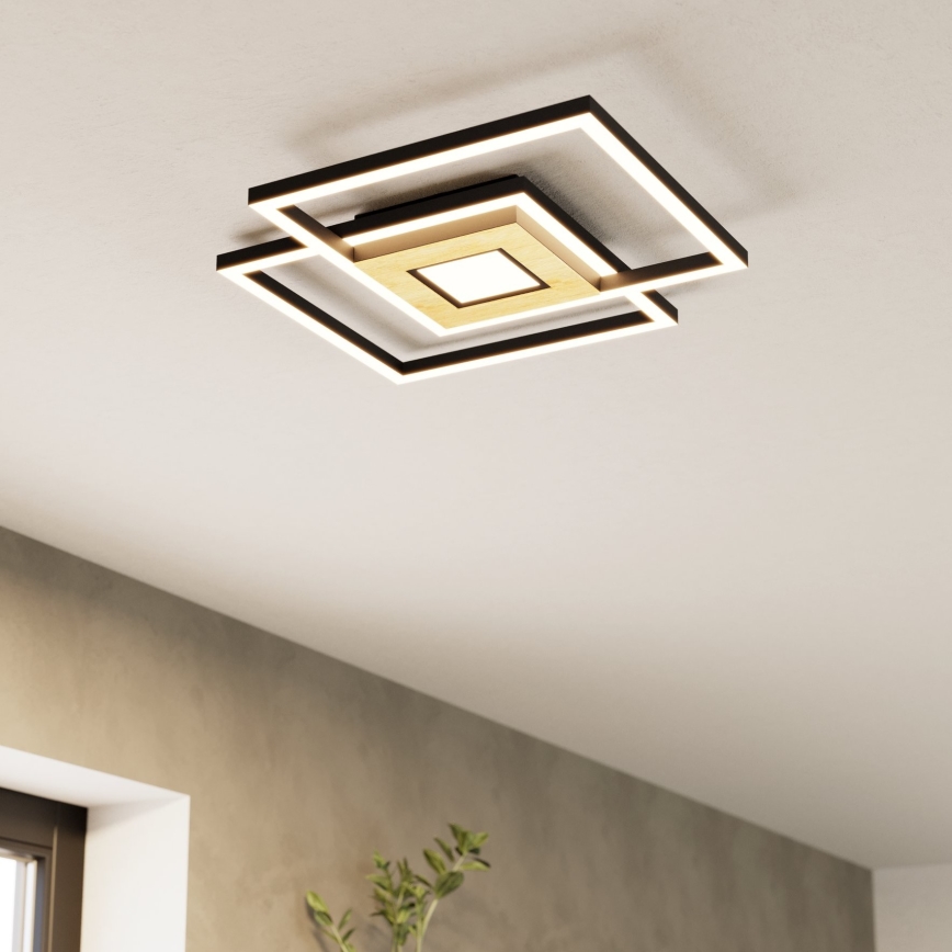 Eglo - LED Plafon ściemnialny 2xLED/17W/230V +1xLED/4,2W 2700-6500K + pilot zdalnego sterowania