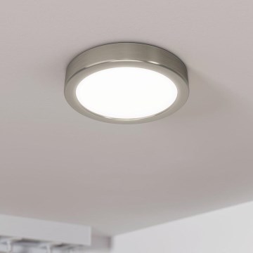 Eglo - LED Plafon ściemnialny LED/11W/230V matowy chrom