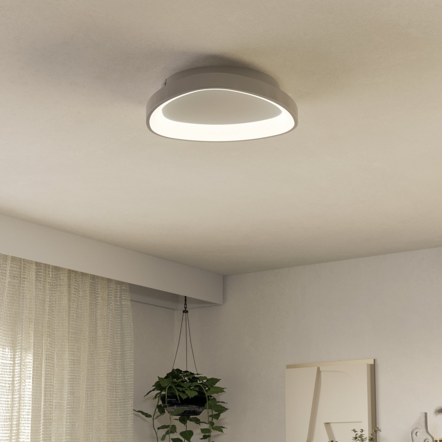 Eglo - LED Plafon ściemnialny LED/12W/230V 2700-6500K biały + pilot zdalnego sterowania