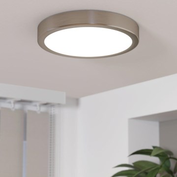 Eglo - LED Plafon ściemnialny LED/17W/230V matowy chrom