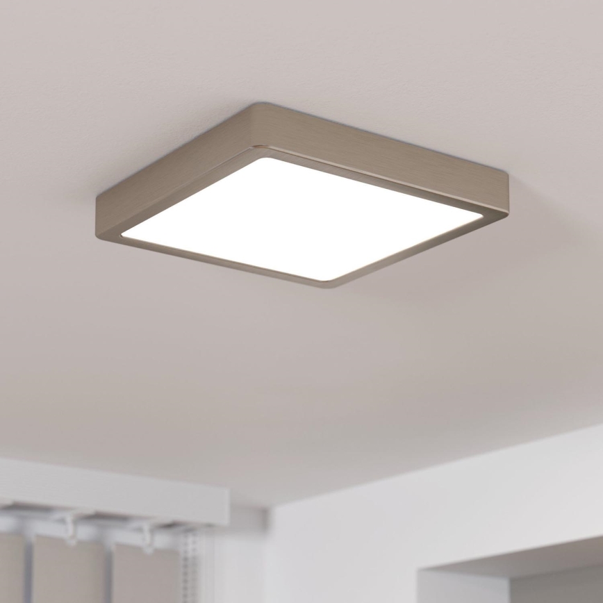 Eglo - LED Plafon ściemnialny LED/17W/230V matowy chrom