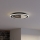 Eglo - LED Plafon ściemnialny LED/20W/230V 2700-6500K czarny + pilot zdalnego sterowania