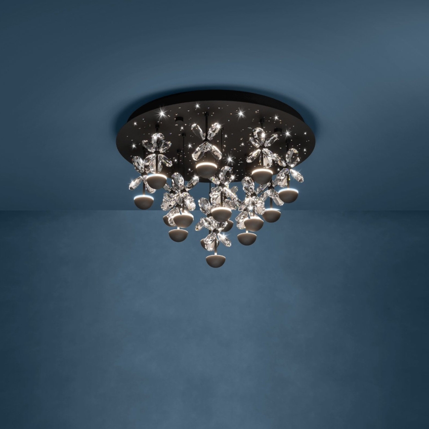 Eglo - LED Plafon ściemnialny LED/27W/230V 3000K czarny