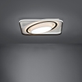 Eglo - LED Plafon ściemnialny LED/28W/230V+LED/13W+ LED/2,8W 3000-6500K czarny + zdalne sterowanie