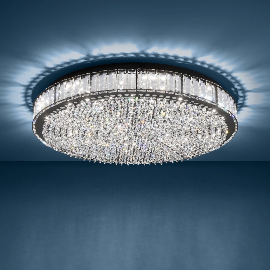 Eglo - LED Plafon ściemnialny LED/52,4W/230V 4000K czarny