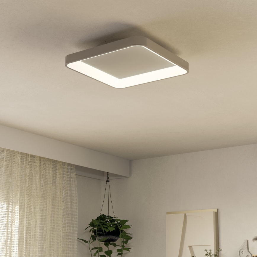 Eglo - LED Plafon ściemnialny LORETELLO LED/12W/230V biały + pilot zdalnego sterowania