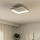 Eglo - LED Plafon ściemnialny LORETELLO LED/12W/230V biały + pilot zdalnego sterowania
