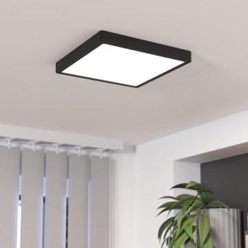 Eglo - LED Regulowane natynkowe oświetlenie sufitowe LED/20,5W/230V czarne