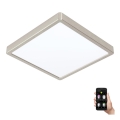 Eglo - LED regulowane oświetlenie sufitowe do łazienki LED/19,5W/230V 2700-6500K IP44 ZigBee
