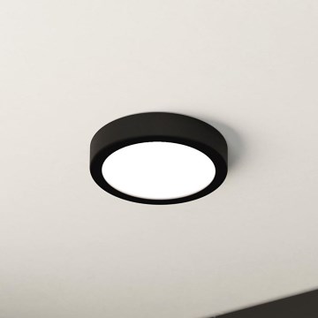 Eglo - LED regulowane oświetlenie sufitowe LED/11W/230V czarne