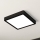 Eglo - LED regulowane oświetlenie sufitowe LED/17W/230V czarne
