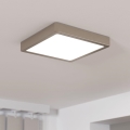 Eglo - LED Regulowane oświetlenie sufitowe LED/17W/230V matowy chrom