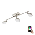 Eglo - LED RGB Oprawa punktowa CORROPOLI-C 3xLED/5W/230V