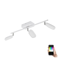 Eglo - LED RGB Oprawa punktowa PALOMBARE-C 3xLED/5W/230V