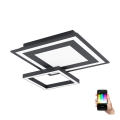 Eglo - LED RGB Regulowane natynkowe oświetlenie sufitowe SAVATAEILA-C LED/20W/230V