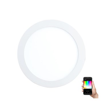 Eglo - LED RGB ściemnialna oprawa sufitowa FUEVA-C LED/10,5W/230V
