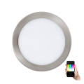 Eglo - LED RGB ściemnialna oprawa sufitowa FUEVA-C LED/15,6W/230V