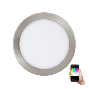 Eglo - LED RGB ściemnialna oprawa sufitowa FUEVA-C LED/15,6W/230V