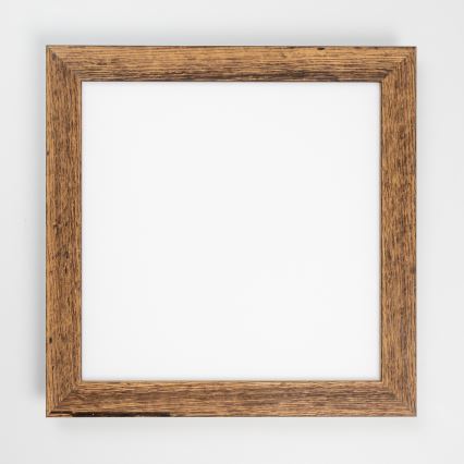 Eglo - LED RGB Ściemnialny panel natynkowy SALOBRENA-C WOOD LED/24W/230V 2700-6500K 49,5x49,5 cm brązowy + pilot zdalnego sterowania