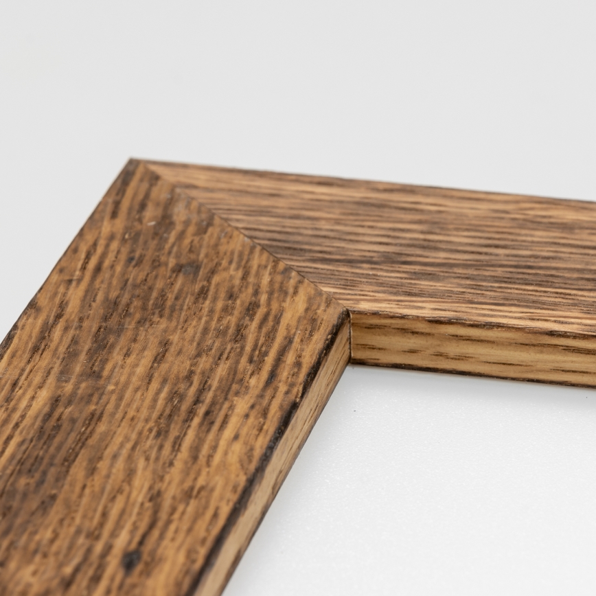 Eglo - LED RGB Ściemnialny panel natynkowy SALOBRENA-C WOOD LED/24W/230V 2700-6500K 49,5x49,5 cm brązowy + pilot zdalnego sterowania
