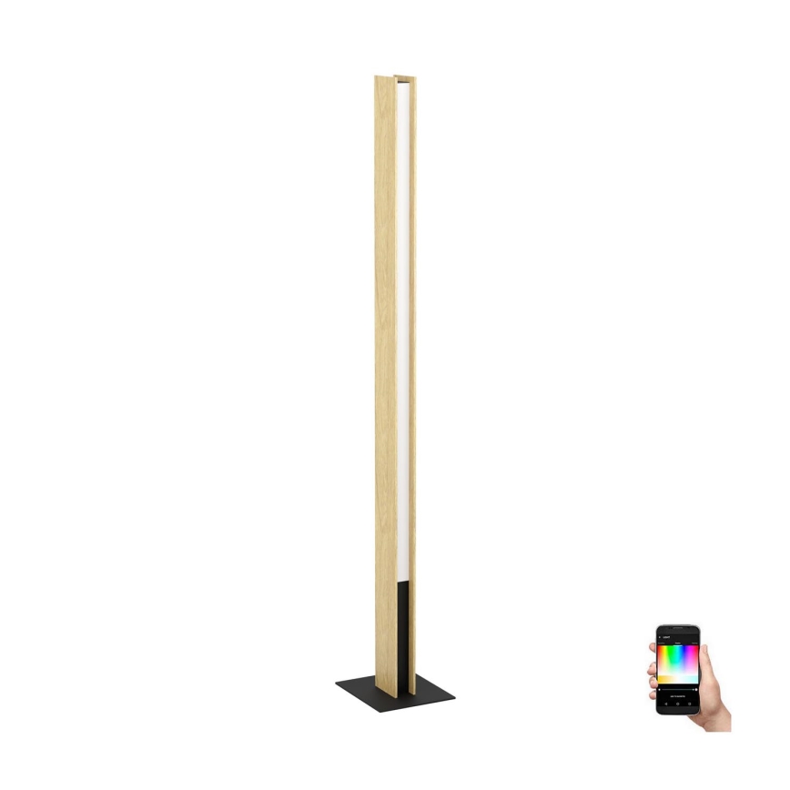 Eglo - LED RGBW Lampa podłogowa ściemnialna LED/35W/230V 2700-6500K