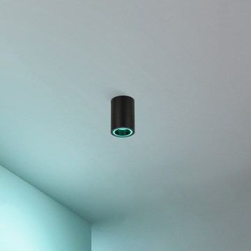 Eglo - LED RGBW Oświetlenie punktowe ściemnialne LED/4,9W/230V 2700-6500K czarny