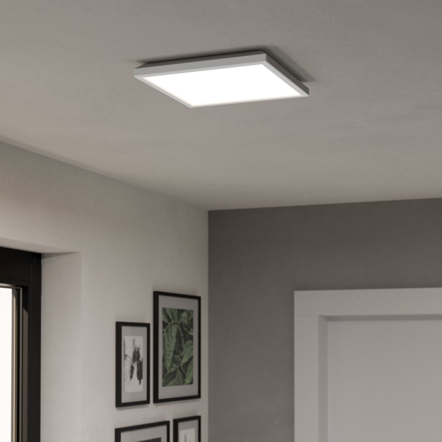 Eglo - LED RGBW Plafon łazienkowy ściemnialny LED/13,4W/230V 2700-6500K 29x29 cm IP44 biały ZigBee